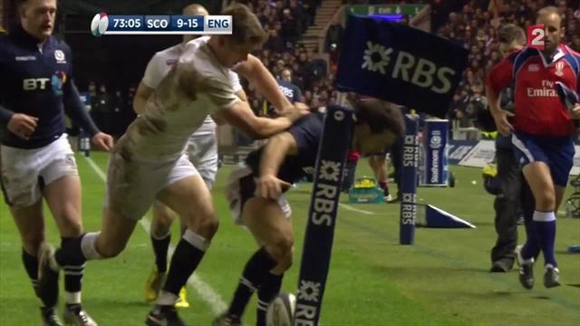 Farrell a perdu ses nerfs et envoyé valser Laidlaw en touche