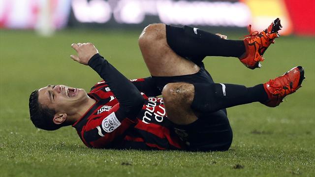 Grosse tuile pour Nice : Ben Arfa sera absent au moins un mois