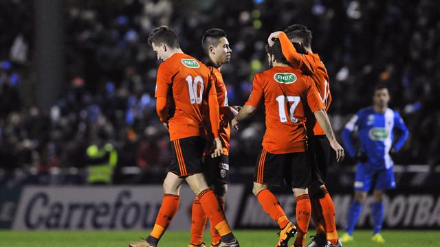 Lorient met fin au rêve de Sarre-Union, les Verts s'en sortent et Nantes dompte Bordeaux