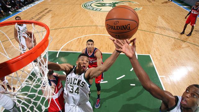 Antetokounmpo spectaculaire en défense : Le Top 5 de la nuit