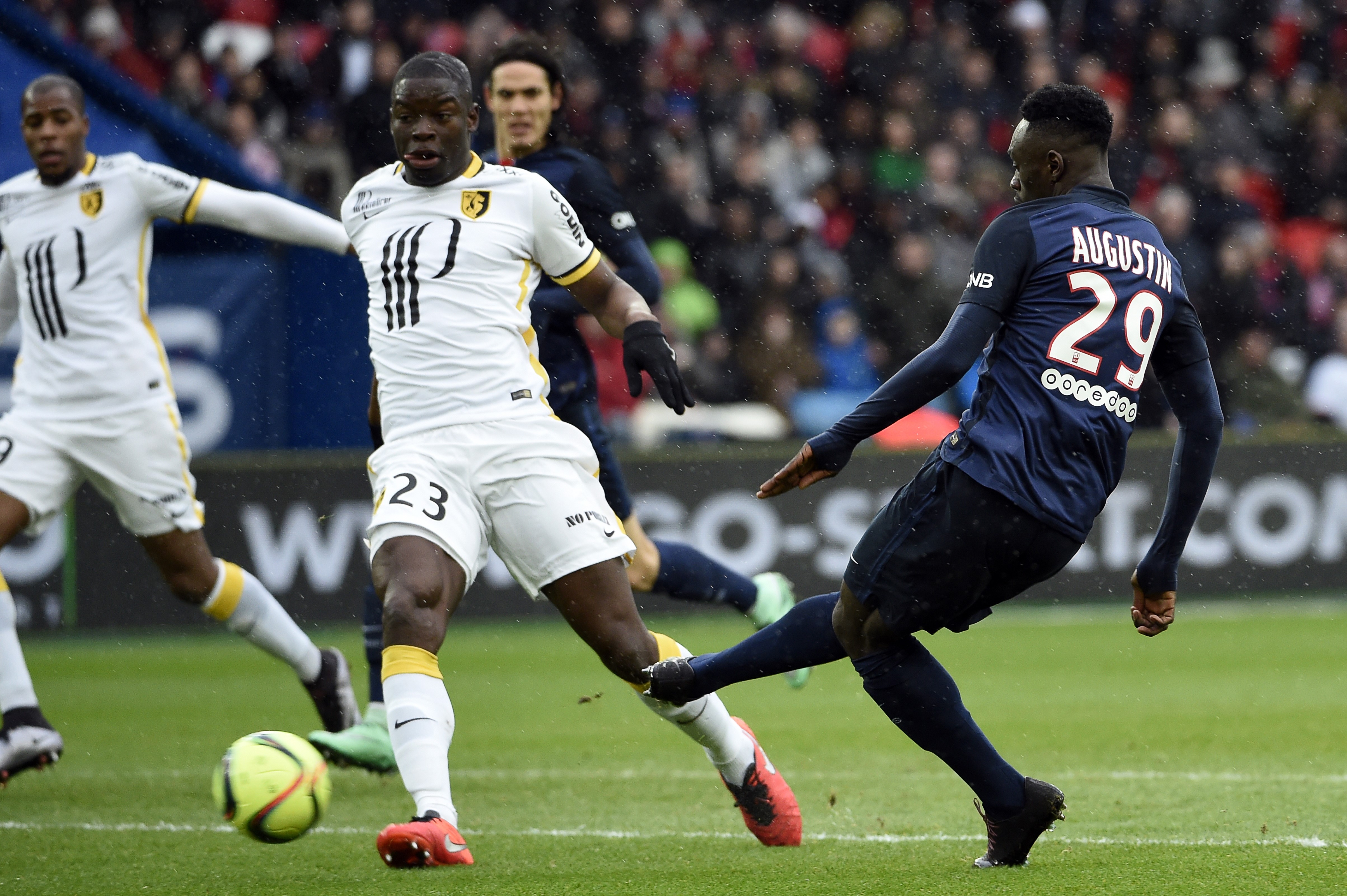 Jean-Kévin Augustin (PSG) face à Lille