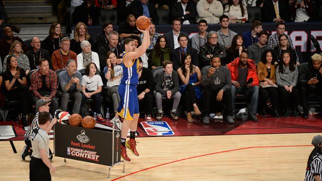 Thompson se paie Curry au concours à trois points