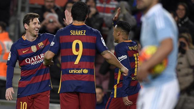 Quand la MSN régale, le Barça s'éclate