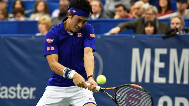 Nishikori s'offre un quadruplé à Memphis