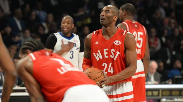 Bryant honoré, l’Ouest vainqueur d’une parodie de basket : ce qu’il faut retenir de la nuit