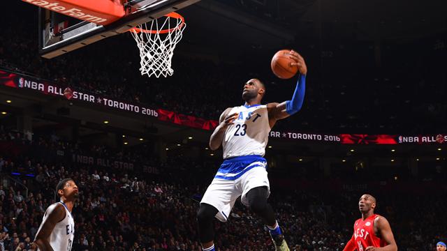 James et ses amis enchaînent les dunks ! Le Top 10 du All-Star Game