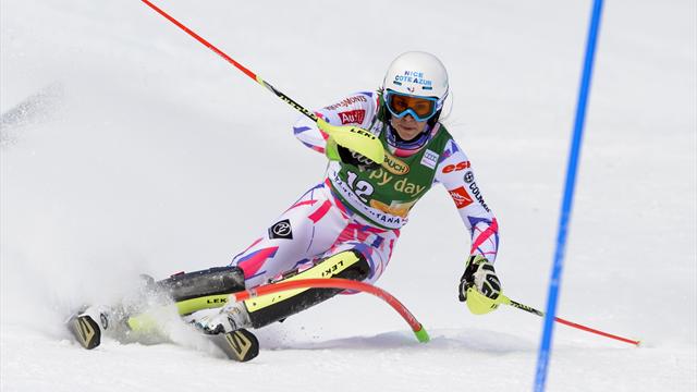 Noens s'offre son premier podium de l'hiver derrière la revenante Shiffrin