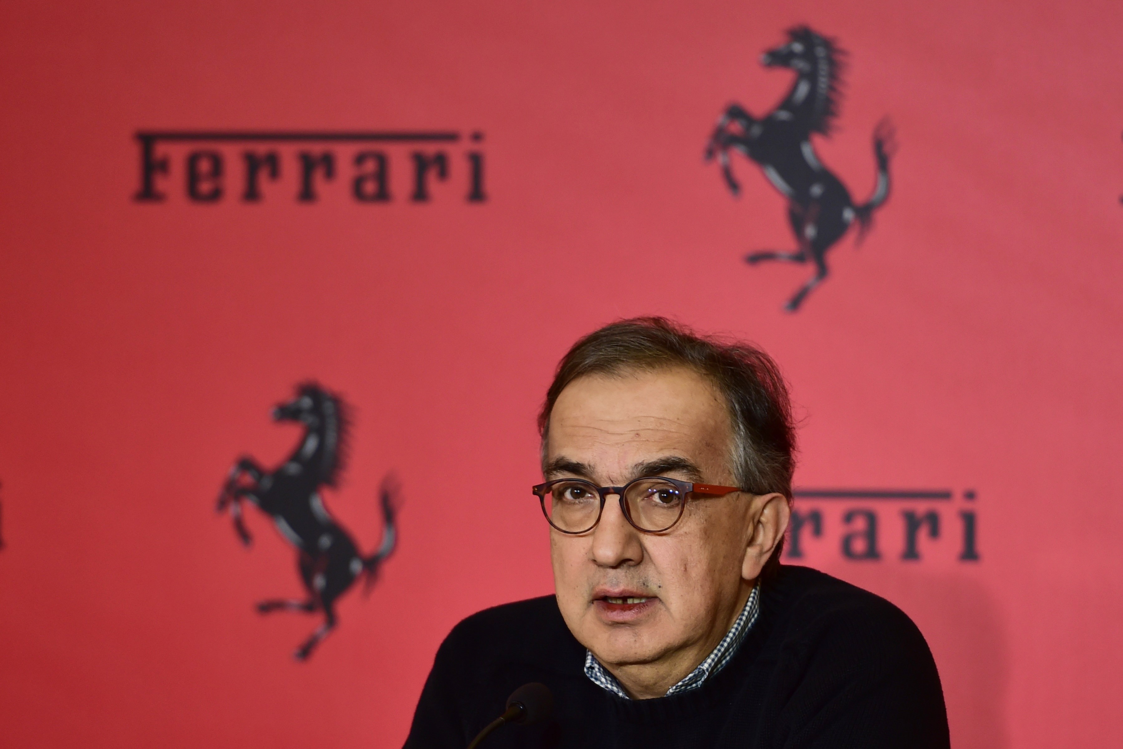 Sergio Marchionne (Ferrari) à Milan le 4 janvier 2016