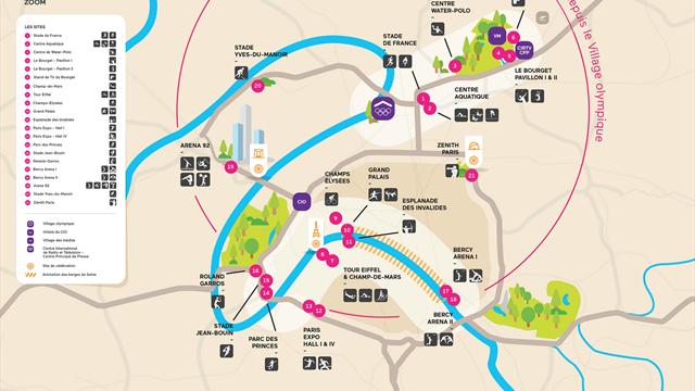 Les 10 sites de Paris 2024 qu'on a hâte de découvrir Les 10 sites de Paris 2024 qu'on a hâte de découvrir