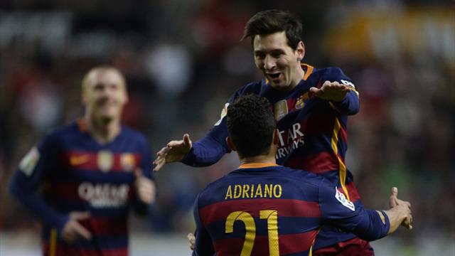 Ce but est historique : c'est le 300e de Messi en Liga