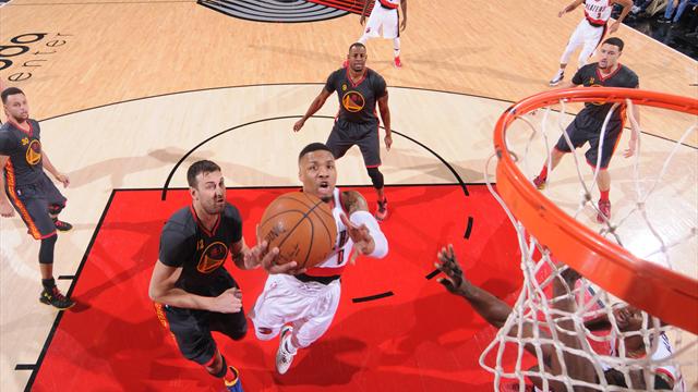 Lillard fait chuter les Warriors, Parker en forme, OKC surpris : ce qu'il faut retenir de la nuit