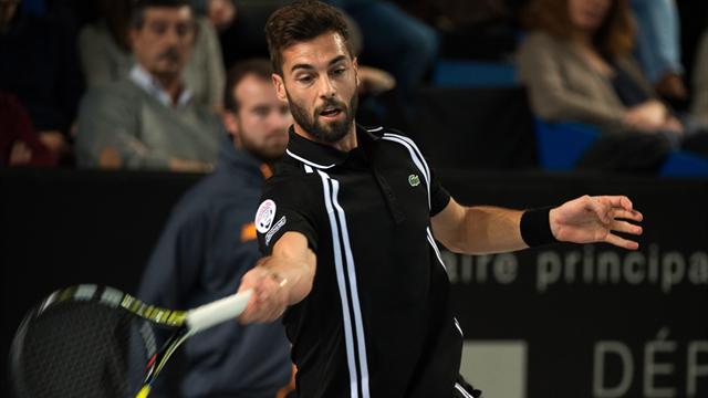 Au lendemain de son exploit, Paire n’a pas confirmé contre Cilic