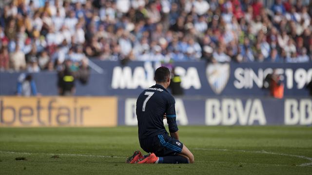 Le Real accroché à Malaga, et désormais décroché à 9 points du Barça