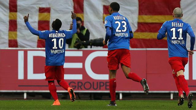 Gourcuff et un Dembélé en feu n'ont pas empêché Caen de se relancer