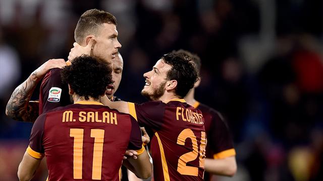 Portée par Dzeko et Salah, la Roma n’a fait qu’une bouchée de Palerme