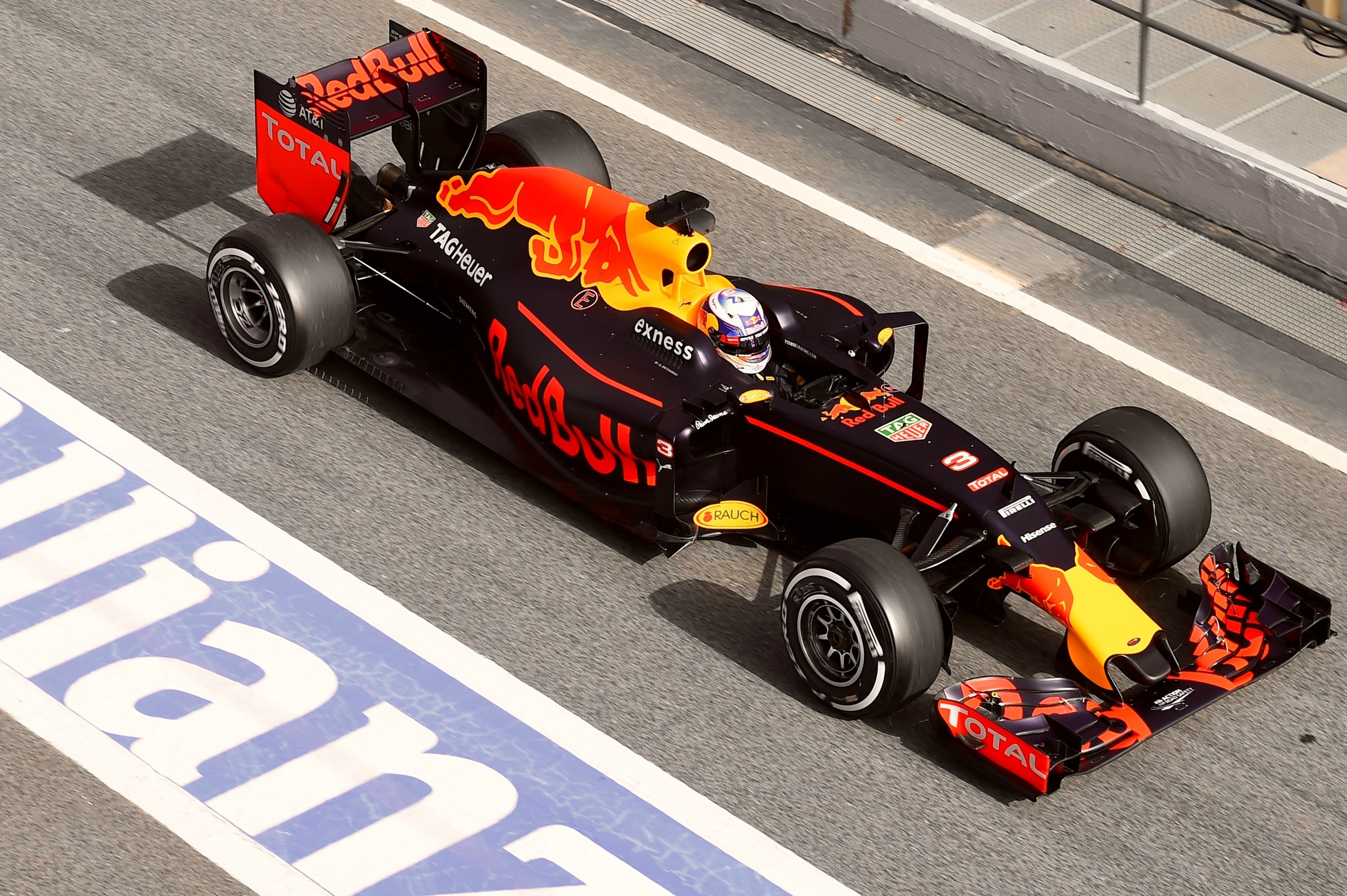 Daniel Ricciardo (Red Bull) - Tests Montmelo 2016