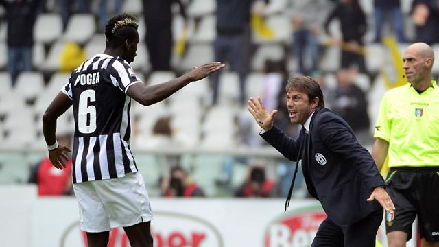 Conte n'est pas encore le manager de Chelsea, mais il a mis Pogba sur sa shopping list