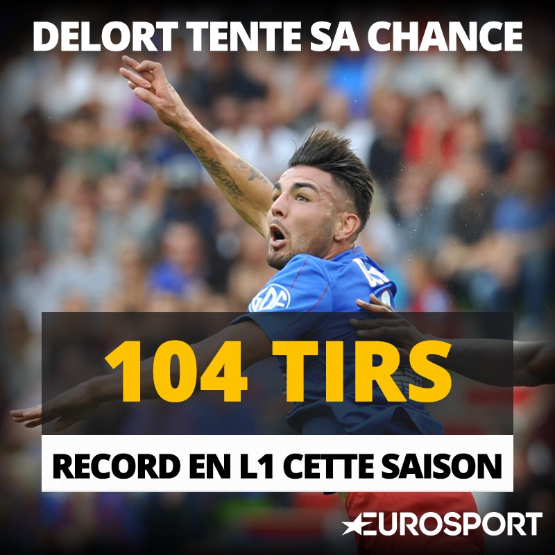 L1 Stats 28è journée: Visuel Delort