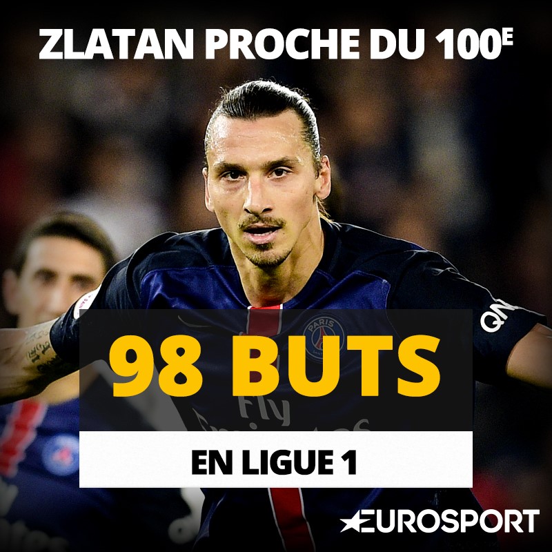 L1 Stats 28è journée : Visuel Zlatan