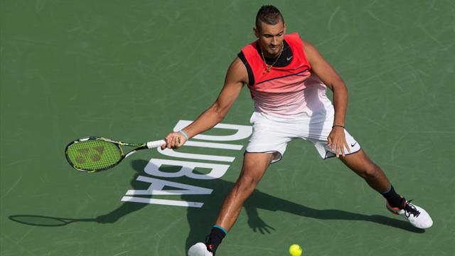 Cette fois c'est Kyrgios qui a jeté l'éponge, laissant Wawrinka filer en finale