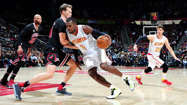 Atlanta a profité des faiblesses de Chicago