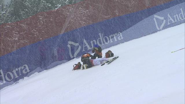 Partie à la faute, Vonn ne s'est pas relevée