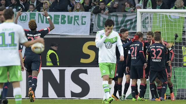 Tombeur de Wolfsburg, le Bayern file plus que jamais vers le titre