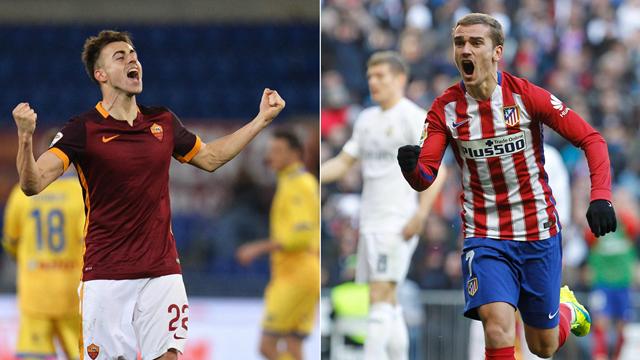 El Shaarawy redécolle à Rome, Griezmann plane sur Madrid