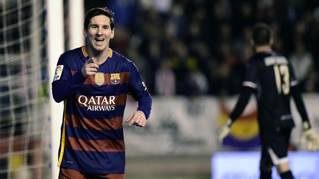 Un triplé de Messi, 5 buts et un record : le Barça était encore très inspiré