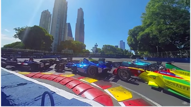 Vidéo à 360° : L'ePrix de Buenos Aires comme si vous étiez au volant d'une Formule E