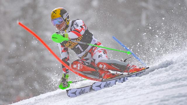 Au lendemain du géant, Hirscher s'est offert le slalom et Kristoffersen le petit globe