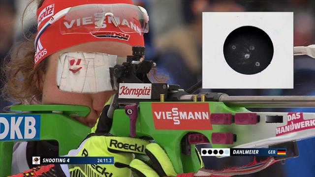 Dorin-Habert a tout donné pour aller chercher le podium : les temps forts de la poursuite Dorin-Habert a tout donné pour aller chercher le podium : les temps forts de la poursuite