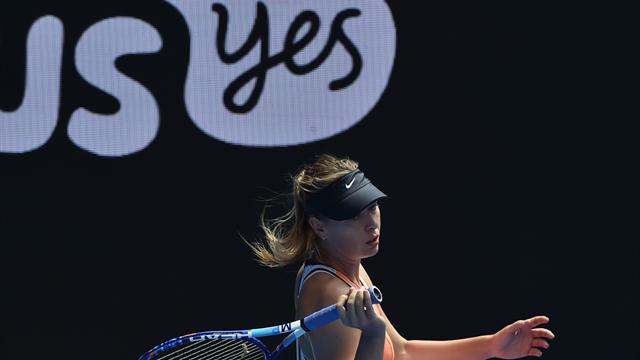 Sharapova de retour sur les courts lundi pour un match caritatif