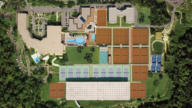 Visitez la future Mouratoglou Tennis academy, comme si vous y étiez