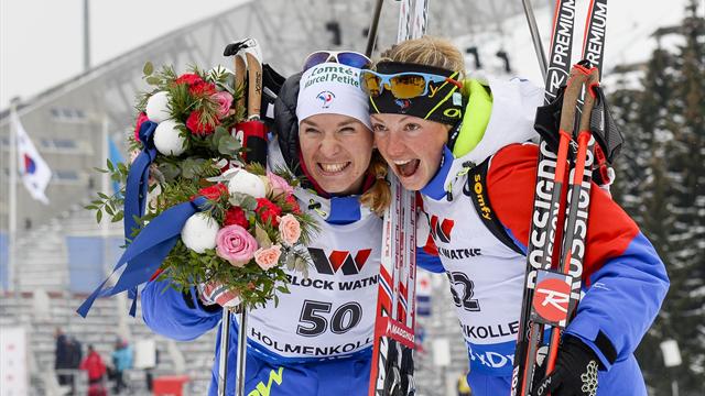Dorin-Habert en or, Bescond en argent : le biathlon français est irrésistible