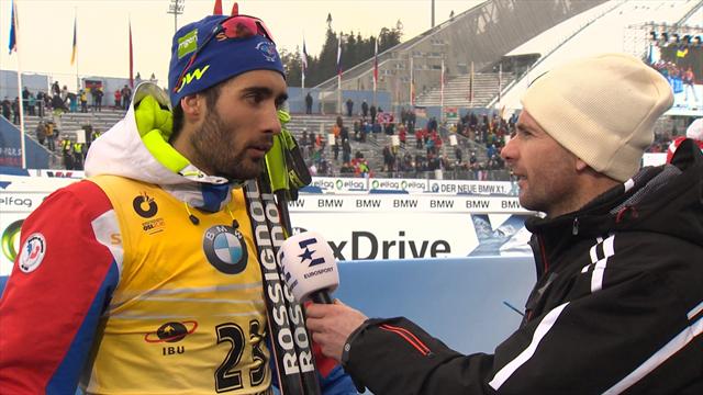 Martin Fourcade: "Mon erreur m'a énervé, mais je suis resté vigilant jusqu'au bout" Martin Fourcade: "Mon erreur m'a énervé, mais je suis resté vigilant jusqu'au bout"