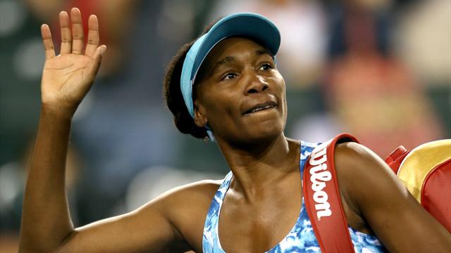 Venus Williams rate son grand retour, les Bleues déjà à la porte