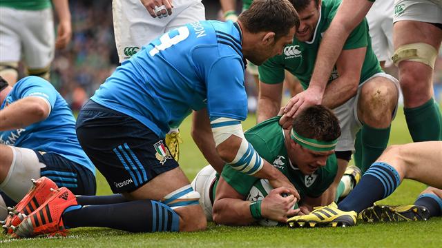 L'Irlande donne une belle fessée à l'Italie