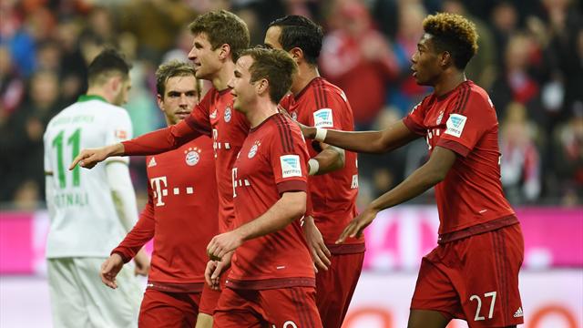 Le Bayern prépare au mieux son retour contre la Juve en corrigeant Brême