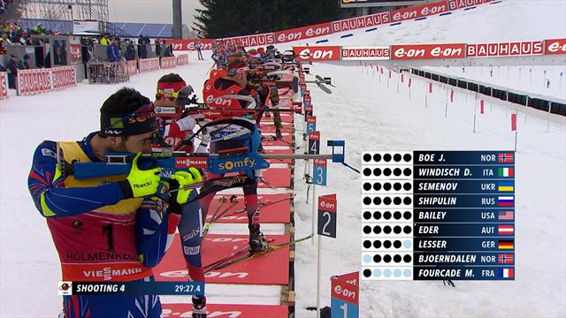 Martin Fourcade a raté de peu un 5e titre : revivez le film de la mass-start Martin Fourcade a raté de peu un 5e titre : revivez le film de la mass-start