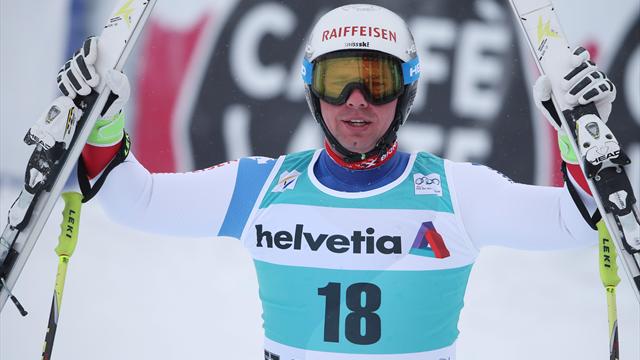 Le doublé pour Feuz, le petit globe du Super-G pour Kilde