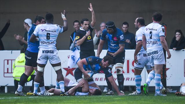 Montpellier écrase le Racing (60-7)