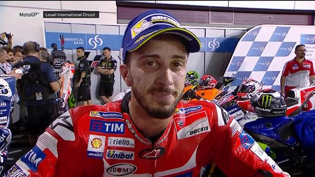 Dovizioso : "Je m'attendais à une attaque de Marquez dans le dernier virage" Dovizioso : "Je m'attendais à une attaque de Marquez dans le dernier virage"