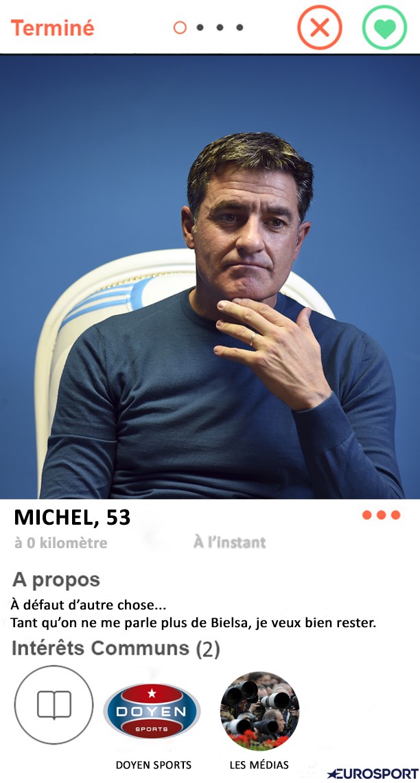 Tinder Foot : Michel à l'OM