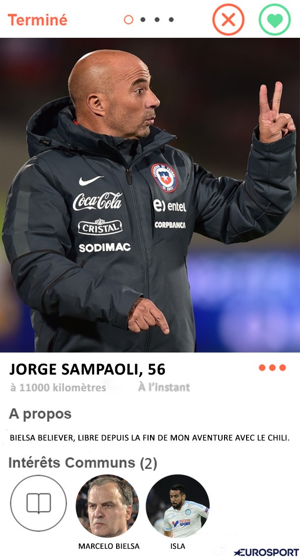 TINDER FOOT : Sampaoli à l'OM