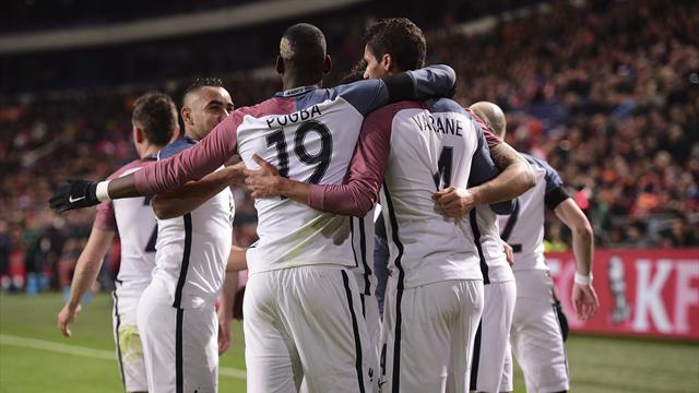 Ce ne fut pas du football total mais les Bleus ont bien lancé leur année