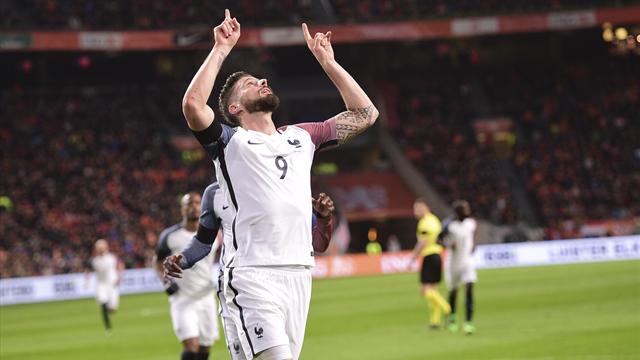 Giroud : "J'ai quand même de bonnes statistiques"