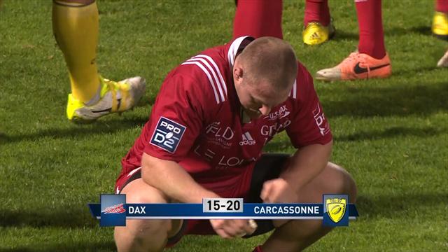 Le résumé de Dax – Carcassonne en vidéo