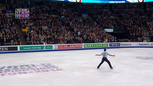 Fernandez pulls off spectacular skate to retain title Fernandez pulls off spectacular skate to retain title