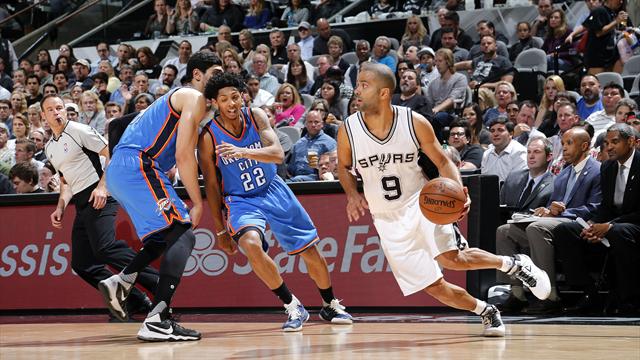 Spurs destroy Thunder with 73-point first-half blitz